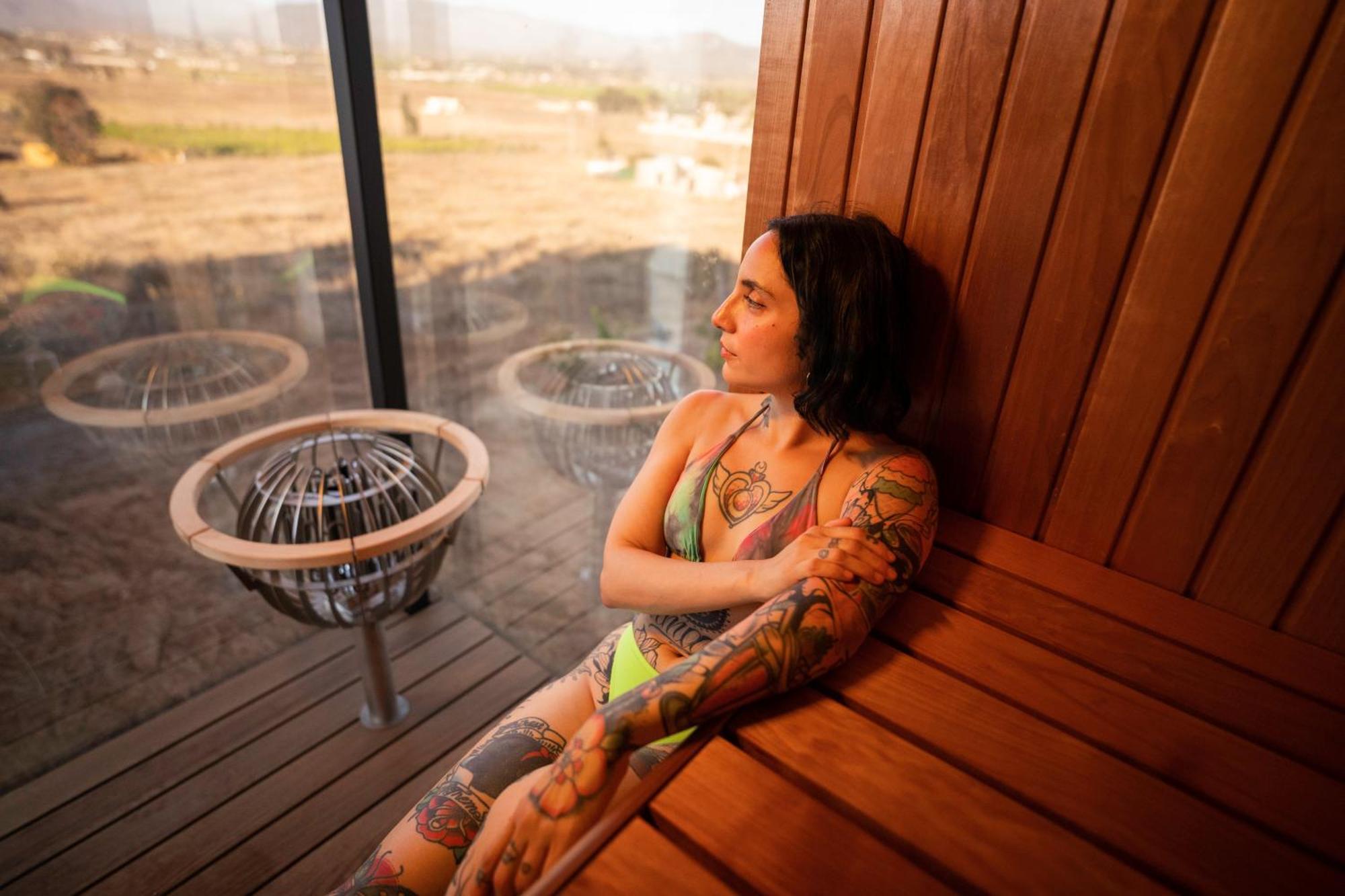 Bajo Estrellas Hotel Contemporaneo Valle de Guadalupe Exteriör bild