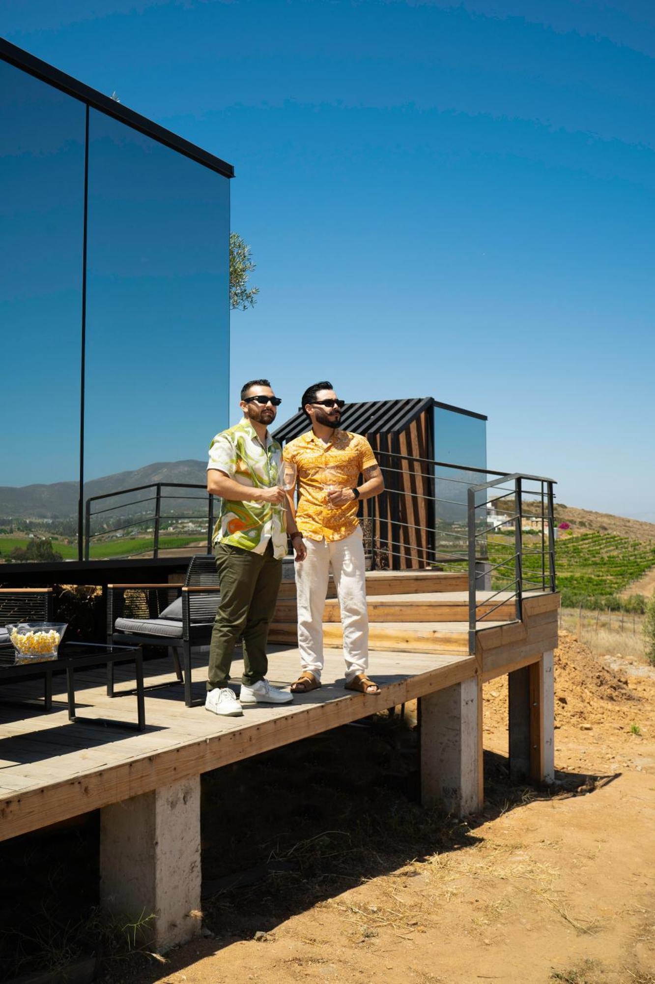Bajo Estrellas Hotel Contemporaneo Valle de Guadalupe Exteriör bild