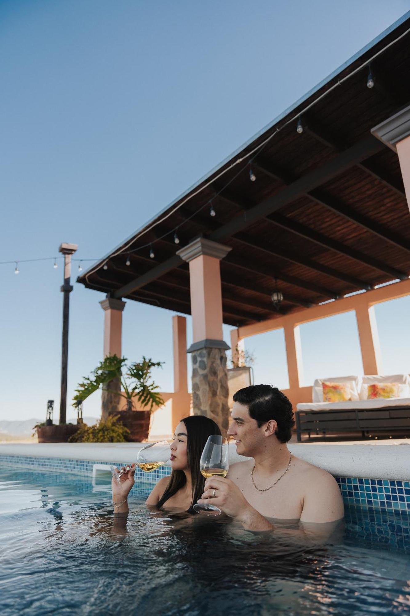 Bajo Estrellas Hotel Contemporaneo Valle de Guadalupe Exteriör bild